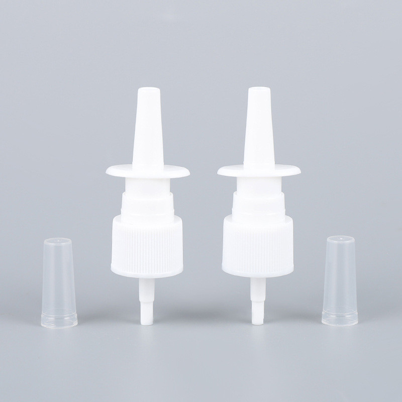 18/410 20/410 24/410 White Blue Fine Mist Spray Pump With Long Nozzle Nasal Oral Mouth