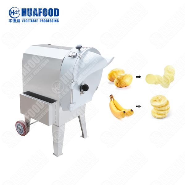 Fruit and Vegetable Cutting Machine Industrial Onion Cassava Slicing Dicing