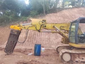 China Short Excavator CAT320 Tunnel Arm Multipurpose Q355B Material factory