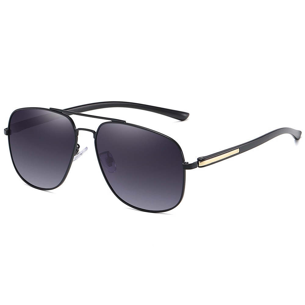 China Unique Trending Uv400 Polarized Sunglasses BSCI Square Ocean Lens factory