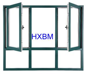 China Thermal Break Aluminum Casement Windows EPDM Gasket With Low - E Glass Heatproof factory