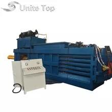 Horizontal Waste Paper Baler Machine 125 Tons Force Cardboard Compactor Machine