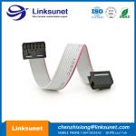 1.27MM PICH UL2651 - 28AWG JST IDC Connectors Ribbon Cable Gray PVC