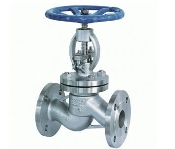 Cast Steel globe valve flange type DN125 PN40 For Oil Steam And Gas 0