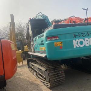 China Kobelco SK200 SK210 Crawler Excavator with 0.8m3 Bucket Capacity and 114KW Power factory