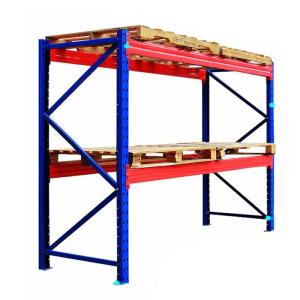 China ODM Heavy Duty Beam Rack 75mm Structural Steel Pallet Rack factory