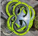 260 230 200 Sany Zoomlion PM XG Pumper Concrete Glasses Plate And Pump Wear Ring
