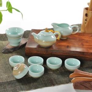 China Color Glaze Tea Set factory