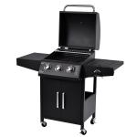 Enjoy Smoke-Free Camping and Barbecue with 4-Burner Steel Gas Stove in Outdoor