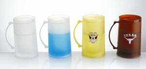 China 400ml Frosty beer mug/double wall freezer mug factory