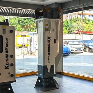 China KS220 Fast Delivery Spot Excavator Hydraulic Breakers For Your Demolition Work factory