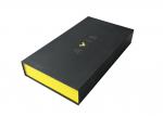 Matte Black Magnetic Book Shaped Box Electronic Packaging Matte Lamination