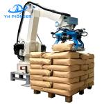 Carbon Steel Automatic Bag Palletizer Machine 4 axis 6 axis For Heavy Duty