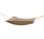 Weather Resistant Soft Polyester Pillow Top Hammocks With Solid Hardwood Bar