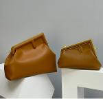 Metal Buckle Clip Ladies Clutch Bags ISO Wide Shoulder Strap Crossbody Bag