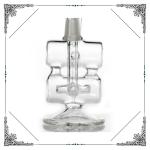 Dab Oil Rigs Bongs Baby Double Barrel Smoking Water Pipe Bubbler