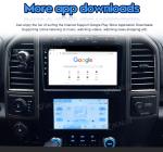 LCD Multimedia Ford Android Radio With AC Screen Car Climate Control Year 2015