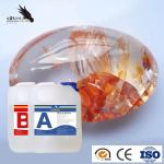 Crystal Clear Art Epoxy Resin For Anti Dust Concrete Floor Insulation