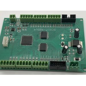 Quick Turn Printed Circuit Board Assembly with 1.6mm Board Thickness and Green