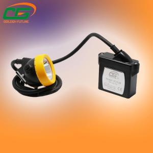 China 15000 Lux Underground Cap Lamps , Explosion Proof Led Miner Headlamp factory