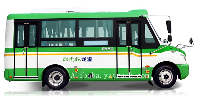Dongfeng 6m 8m 19seat 30seat Electric Mini Bus with AC in Euro 5 Emission Standard