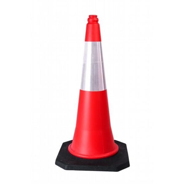 China 750mm Economy Traffic Cone Highwayman Reflective Safety Cone factory