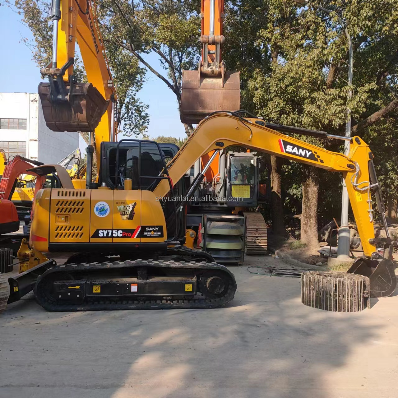 Sany USED Excavator SY75C 0-2000 Working Hours Good condition