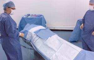 China surgical drape,disposable operation package(standards),general surgery pack factory