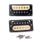 Double Coil Pickups Zebra Humbucker Pickup Vintage Magnet LP Guitars Black Cream
