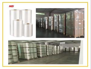 China Convenient PET Cup Sealing Film Roll For Fresh Food Packaging factory