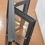 EPDM Sealing Aluminum Bifold Windows Modern Double Glass Soundproof House