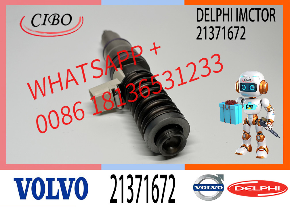 COMMON RAIL FUEL INJECTOR 21371672 21340611 20972225 20584345 85003263