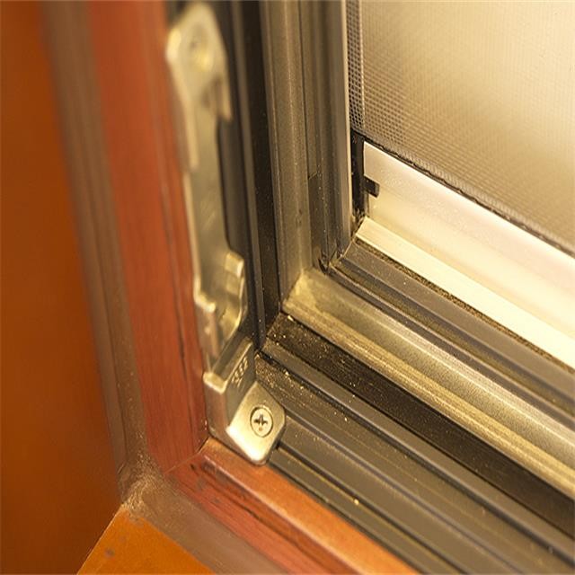 Custom Length Powder Coated Aluminum Profile Double Glasses Heat Insulation