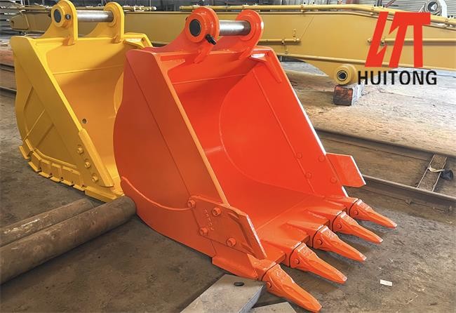 HUITONG OEM Digging Standard Bucket Factory Manufacturer Excavator Parts GP Bucket For 20 Ton EC750 Q690 Excavator