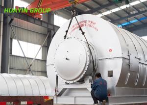 China Waste Tyre Small Pyrolysis Plant 2 Ton With CE ISO factory