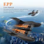 Indoor-Outdoor 2.4GHz Remote Control Airplane Rc Crash-Resistant Automatic