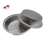 Shallow Disposable Aluminium Foil Bowl 7inch Round Foil Pie Trays