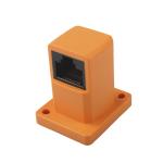 90 Degree RJ45 Cable Coupler 8P8C Network cable extension adapter