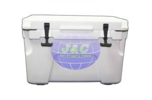 China Custom Rotational Moulding Products Plastic Cooler Box By Aluminum Moulds factory