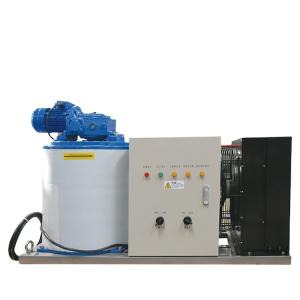 China Icemedal 1000 Kg Commercial Flake Ice making Machine For Fish Boat factory