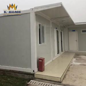 China Galvanized Steel Sandwich Panel Container House Modular Container Homes factory