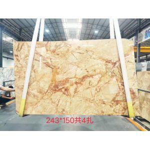 China Phoenix Calacatta Gold Marble Slab For Wall Panel on sale