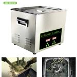 Stainless Steel 304 Ultrasonic Auto Parts Cleaner With Digital Timer Heater