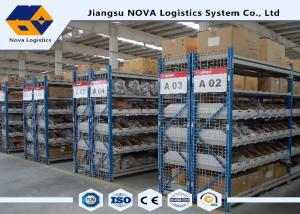 China Plywood Deck Longspan Shelving Max 500 Kg Per Level Galvanised Finish For Steel Panels factory