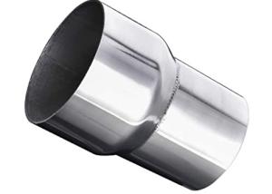 China Aluminized Steel 2 Inch Id 3 Inch Od Exhaust Pipe Adapter Mirror Polished factory