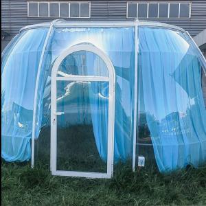 China PC Star Empty room Mobile homestay Hotel Scenic area Transparent restaurant dining Outdoor rooftop courtyard dome tent factory