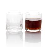 Microwavable Clear Crystal Glass Cups Bourbon Tasting Glasses For Whiskey