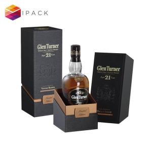 China Pantone Color Hot Stamping Wine Glass Packaging Boxes factory