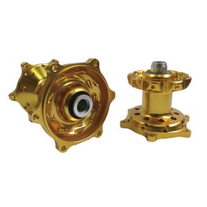 China Motorcycle CNC Front Rear Wheels Hubs Kits in Silver for RMZ 250 07-18 RMZ 450 05-18 factory