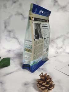China Plastic Eight Side Sealing Bag Lightweight Versatile Oil Proof For Snacks factory
